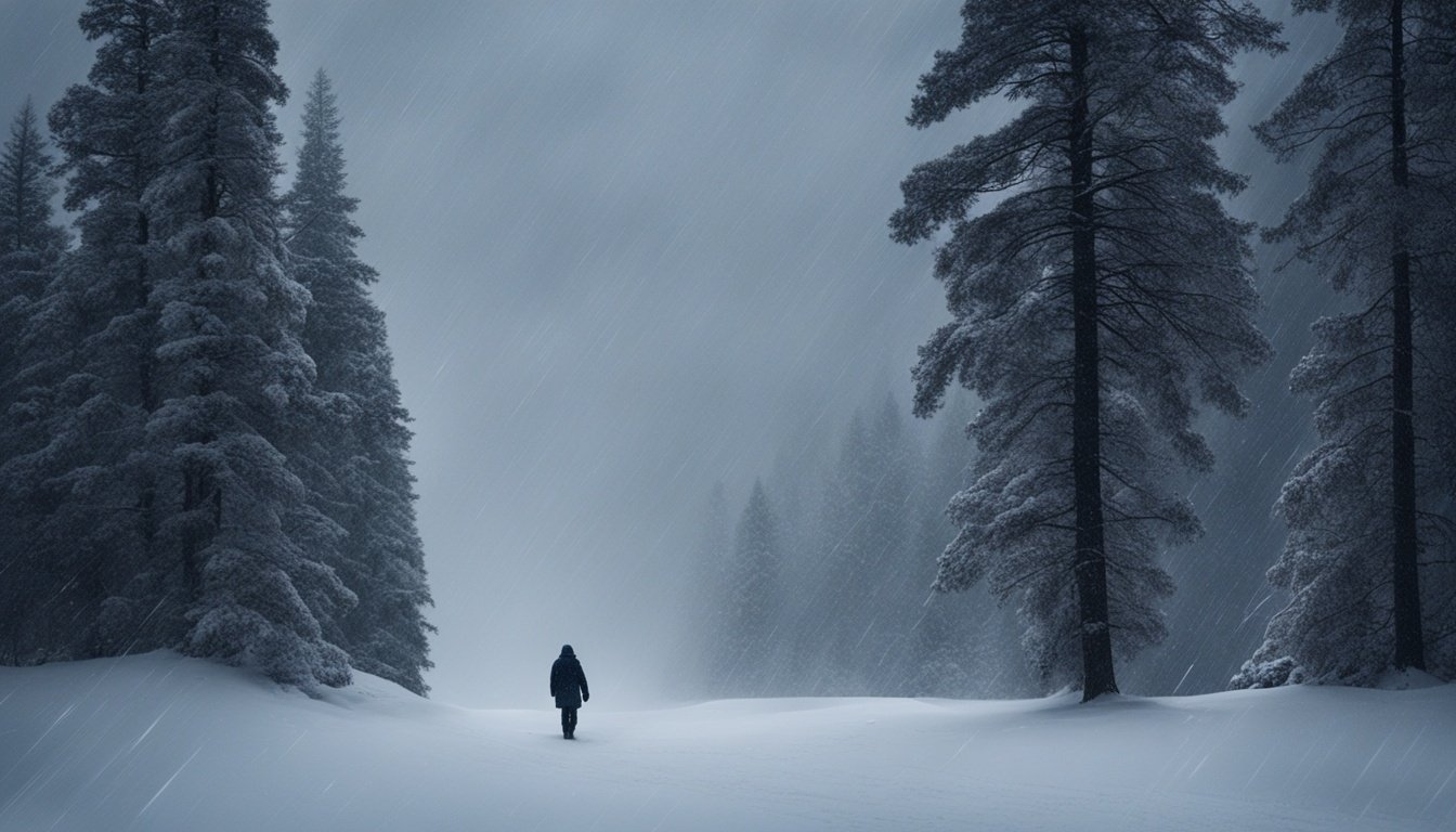 significado de soñar con una tormenta de nieve