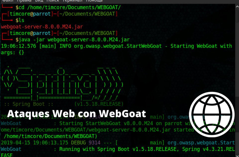 Ataques Web con WebGoat