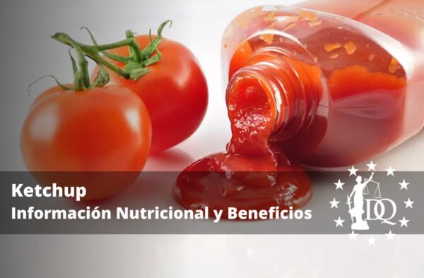 Ketchup Información Nutricional y Beneficios